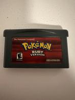Pokémon Ruby (Game Boy Advance) – origineel – werkende save, Spelcomputers en Games, Games | Nintendo Game Boy, 1 speler, Ophalen of Verzenden