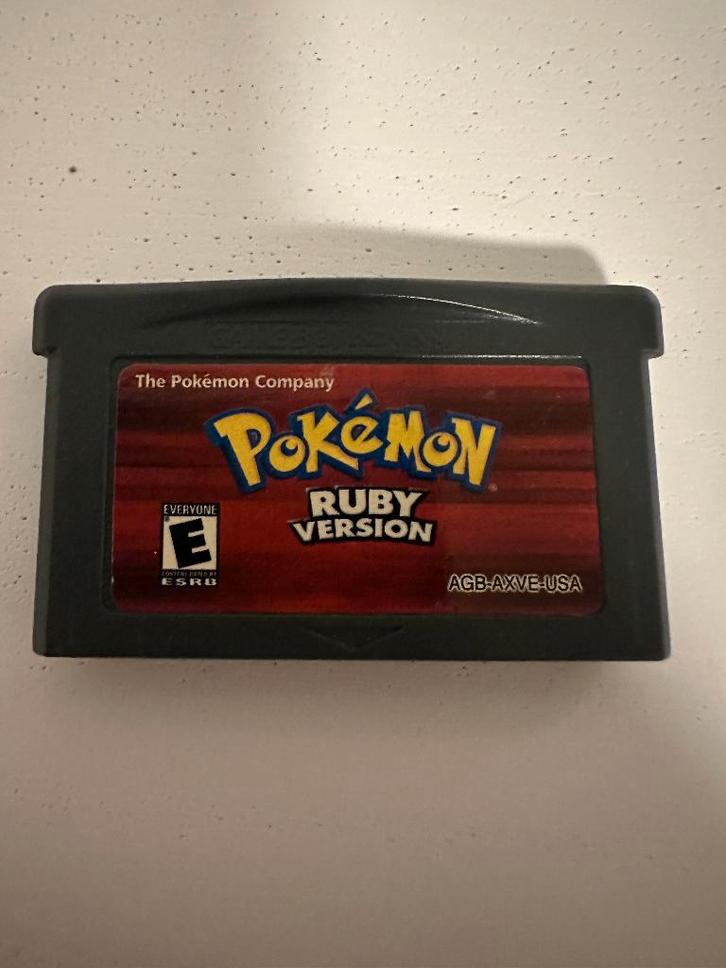 Pokémon Ruby (Game Boy Advance) – origineel – werkende save, Spelcomputers en Games, Games | Nintendo Game Boy, Zo goed als nieuw