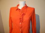Essentiel Antwerp oranje blouse iets voile 36/38, Verzenden, Oranje, Zo goed als nieuw, Essentiel Antwerp