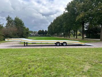VELDHUIZEN be oplegger 10 ton autotransporter met Ramsey lie beschikbaar voor biedingen