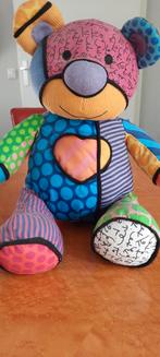 Romero Britto Popplush beer Tallulah, ca. 38 cm. groot, Kinderen en Baby's, Speelgoed | Knuffels en Pluche, Ophalen of Verzenden