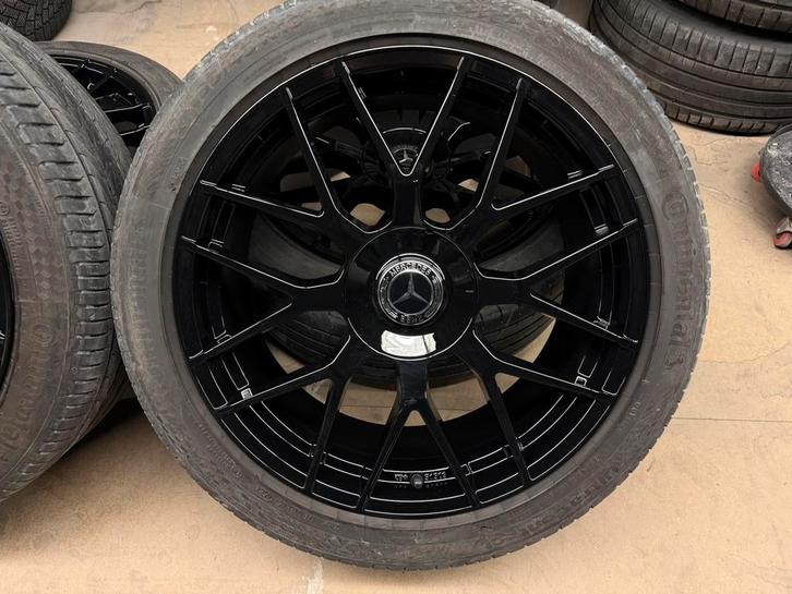 19 inch Mercedes Vito velgen met zomerbanden W639 W447, Auto-onderdelen, Banden en Velgen, Banden en Velgen, Zomerbanden, 19 inch