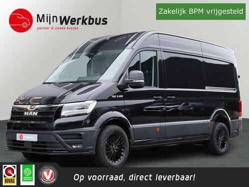 MAN TGE 35 2.0 L3H3 180pk Automaat FACELIFT 2x schuif | LED, Auto's, Bestelauto's, Bedrijf, Te koop, ABS, Alarm, Apple Carplay