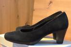 PAUL GREEN Geweldige Zwarte Echt Suede Pumps 37,5, Zwart, Ophalen of Verzenden, Paul Green, Sneakers of Gympen