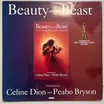 12” maxi : Celine Dion & Peabo Bryson : Beauty and the beast, Gebruikt, Filmmuziek en Soundtracks, Maxi-single, Ophalen of Verzenden