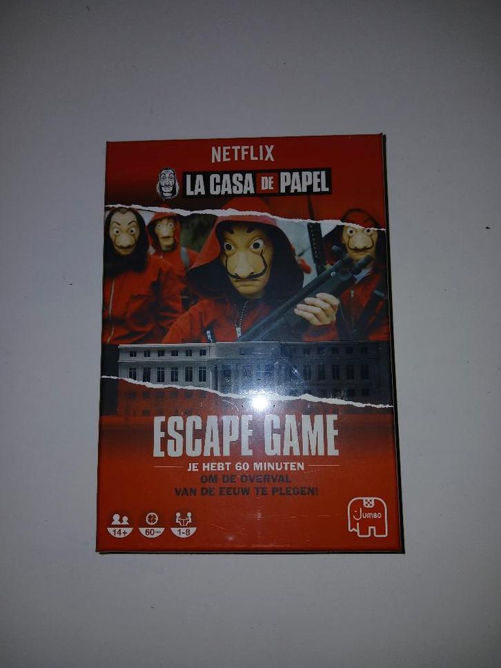 la casa de papel !nieuw in seal!, Hobby en Vrije tijd, Gezelschapsspellen | Bordspellen, Nieuw, Een of twee spelers, Drie of vier spelers