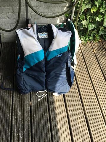 ZGAN windsurf trapeze L met bijbehorend drijfvest van IMHOFF beschikbaar voor biedingen