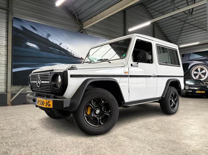 Mercedes G-klasse 240 GD 4x4 | MRB Vrij | Leder | Uniek, Auto's, Oldtimers, Bedrijf, Te koop, 4x4, Elektrische ramen, Lederen bekleding