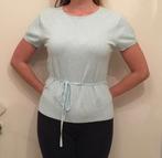 C&A Yessica zacht fijngebreid pullover trui blauw ceintuur M, Maat 38/40 (M), Blauw, Nieuw, Ophalen of Verzenden