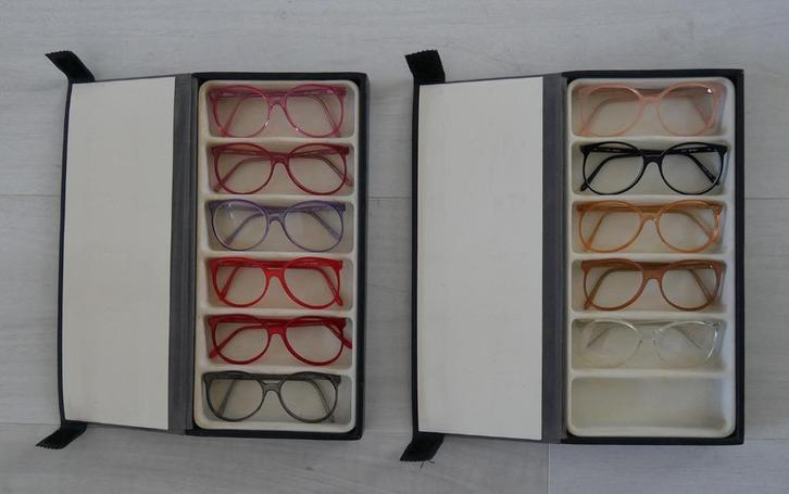 vintage brilmonturen van het Deense merk Pro Design, Antiek en Kunst, Curiosa en Brocante, Ophalen of Verzenden