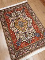 Vintage handgeknoopt perzisch tapijt tabriz 147x101, Info@SlatsAntiek.nl, Perzisch, Ophalen of Verzenden, Rechthoekig