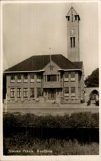 Nieuwe Pekela - Raadhuis, Verzamelen, Ansichtkaarten | Nederland, Ophalen of Verzenden, Voor 1920, Gelopen, Groningen