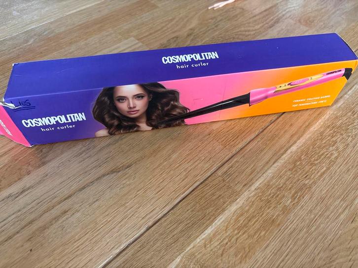 Cosmopolitan Krultang - Perfecte Krullen!, Witgoed en Apparatuur, Persoonlijke-verzorgingsapparatuur, Zo goed als nieuw, Haarverzorging
