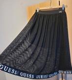 Guess rok met onderrok maat S, Kleding | Dames, Rokken, Ophalen of Verzenden, Zo goed als nieuw, Zwart, Onder de knie