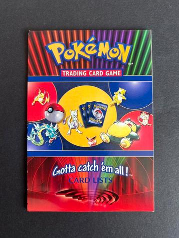 WOTC Pokémon Cardlist beschikbaar voor biedingen