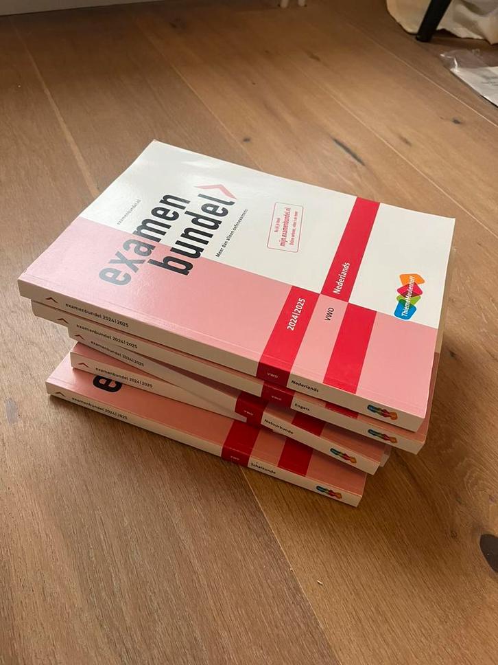 Examenbundels VWO 24/25, Boeken, Schoolboeken, Zo goed als nieuw, VWO, Verzenden