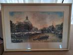 Cornelis Brandenburg prins hendrikkade ets 92x64, Antiek en Kunst, Ophalen of Verzenden