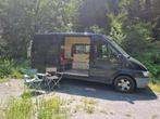 Ford Transit camper 2002, Auto's, 1550 kg, Zwart, Particulier, Radio