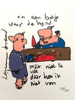 Herman Brood (1946-2001) - Botje voor de hond, Antiek en Kunst, Kunst | Litho's en Zeefdrukken, Ophalen of Verzenden