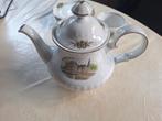 Vintage Porseleinen Theeservies met Kastelen, Huis en Inrichting, Keuken | Servies, Ophalen, Zo goed als nieuw, Overige stijlen