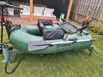 Bellyboot Talamex inclusief fluistermotor en visvinder, Watersport en Boten, Rubberboten, Ophalen of Verzenden, Zo goed als nieuw