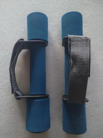 0063 - Verstelbare Dumbbells 2 x 500 gram - Weinig Gebruikt beschikbaar voor biedingen