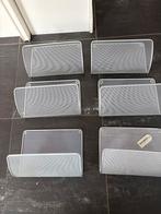 Metalen tijdschriftenhouders - set van 6, Ophalen, Gebruikt