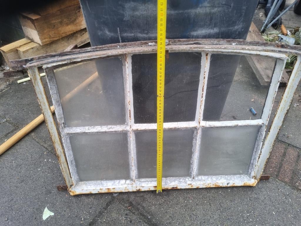 2x Stalraam - Ophalen, Gevelraam of Ruit, Gebruikt, Minder dan 80 cm, 80 tot 120 cm