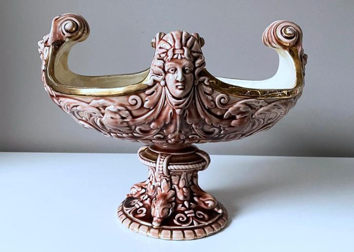 Grote Aardewerk Roccoco, Barok Schaal.Opruiming!, Antiek en Kunst, Antiek | Keramiek en Aardewerk, Ophalen of Verzenden