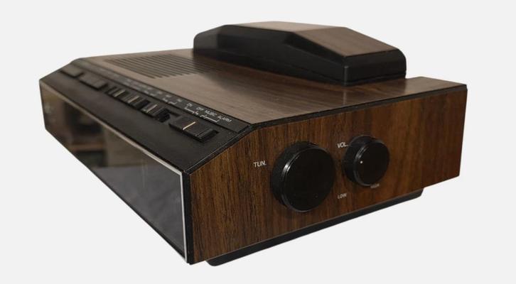 Vintage COBRA telefoon wekker radio telefoon, Antiek en Kunst, Curiosa en Brocante, Ophalen of Verzenden