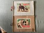 2 plaatjes albums chocolade COOP TARZAN FILMS, Verzamelen, Ophalen of Verzenden, Gebruikt, Overige typen