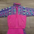 Vintage / retro 90s fout tweedelig skipak maat S / 36, Kleding | Dames, Wintersportkleding, Ophalen of Verzenden, Gedragen, Maat 36 (S)