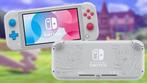 Nintendo Switch Lite Pokémon Sword & Shield + Case, Ophalen of Verzenden, Grijs, Zo goed als nieuw, Met beschermhoes of tas