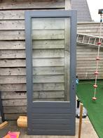 Gratis Buitendeur / schuurdeur met draadglas, Ophalen, Gebruikt, 80 tot 100 cm, 215 cm of meer