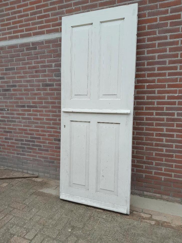 Hardhouten voordeuren nieuw en z.g.a.n. (nr7), Doe-het-zelf en Verbouw, Deuren en Horren, Nieuw, Buitendeur, 200 tot 215 cm, Hout