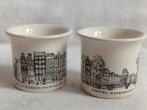 2 eierdopjes grachtenservies Villeroy & Boch, Ophalen of Verzenden
