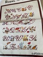 BORDUURPAKKET ROYAL PARIS ALFABET, Verzenden, Zo goed als nieuw, Handborduren, Borduurpakket