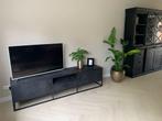 TV meubel met visgraat patroon zwart, Ophalen of Verzenden, 25 tot 50 cm, Minder dan 100 cm