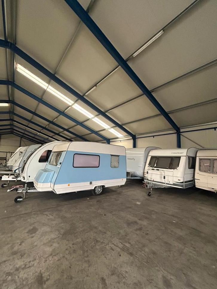 Bustner caravan 1986 retro italiaans, Caravans en Kamperen, Caravanstallingen