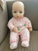 Originele Baby Annabel Active met accessoires en draagzak!, Ophalen of Verzenden, Zo goed als nieuw, Babypop