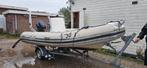 Arimar 470 rib/ marlin kantel trailer, Watersport en Boten, Gebruikt, Benzine, Minder dan 70 pk, Overige materialen