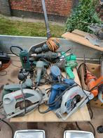 Div. elektronica o.a. zaagmachine, bovenfrees, schuurmachine, Ophalen, Gebruikt, Cirkelzaag, 30 tot 70 mm