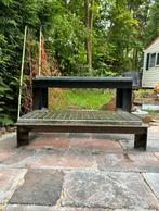 Metalen opstap chalet/ sta caravan, Caravans en Kamperen, Ophalen, Zo goed als nieuw