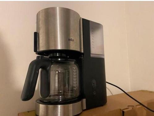 koffiezetapparaat - rvs/zwart beste test 2023 braun, Witgoed en Apparatuur, Koffiezetapparaten, Gemalen koffie, Koffiemachine