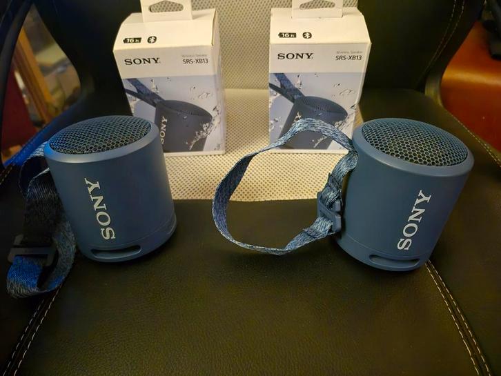 Sony SRS-XB13 Bluetooth Speaker - Set van 2!, Audio, Tv en Foto, Luidsprekers, Zo goed als nieuw, Overige typen, Minder dan 60 watt