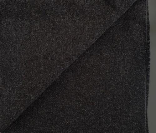 Kvadrat Tonica 1 192 zwart+grijs; restant meubelstof, Hobby en Vrije tijd, Stoffen en Lappen, Nieuw, Wol, 120 cm of meer, 30 tot 200 cm
