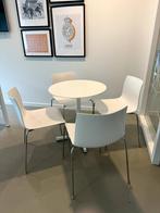Arper Catifa witte design stoelen, Huis en Inrichting, Stoelen, Metaal, Design, Wit, Zo goed als nieuw