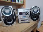 philips stereo toren fw m730 met 3 cd wisselaar en dub casse, Ophalen, Cd-speler, Philips, Microset