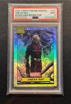 Omega Red * Marvel Chrome TOPPS * PSA 9, Verzenden, Zo goed als nieuw, Losse kaart, Foil