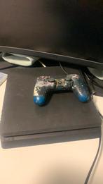 PlayStation 4 slim, Met 1 controller, Ophalen of Verzenden, Zo goed als nieuw, Slim